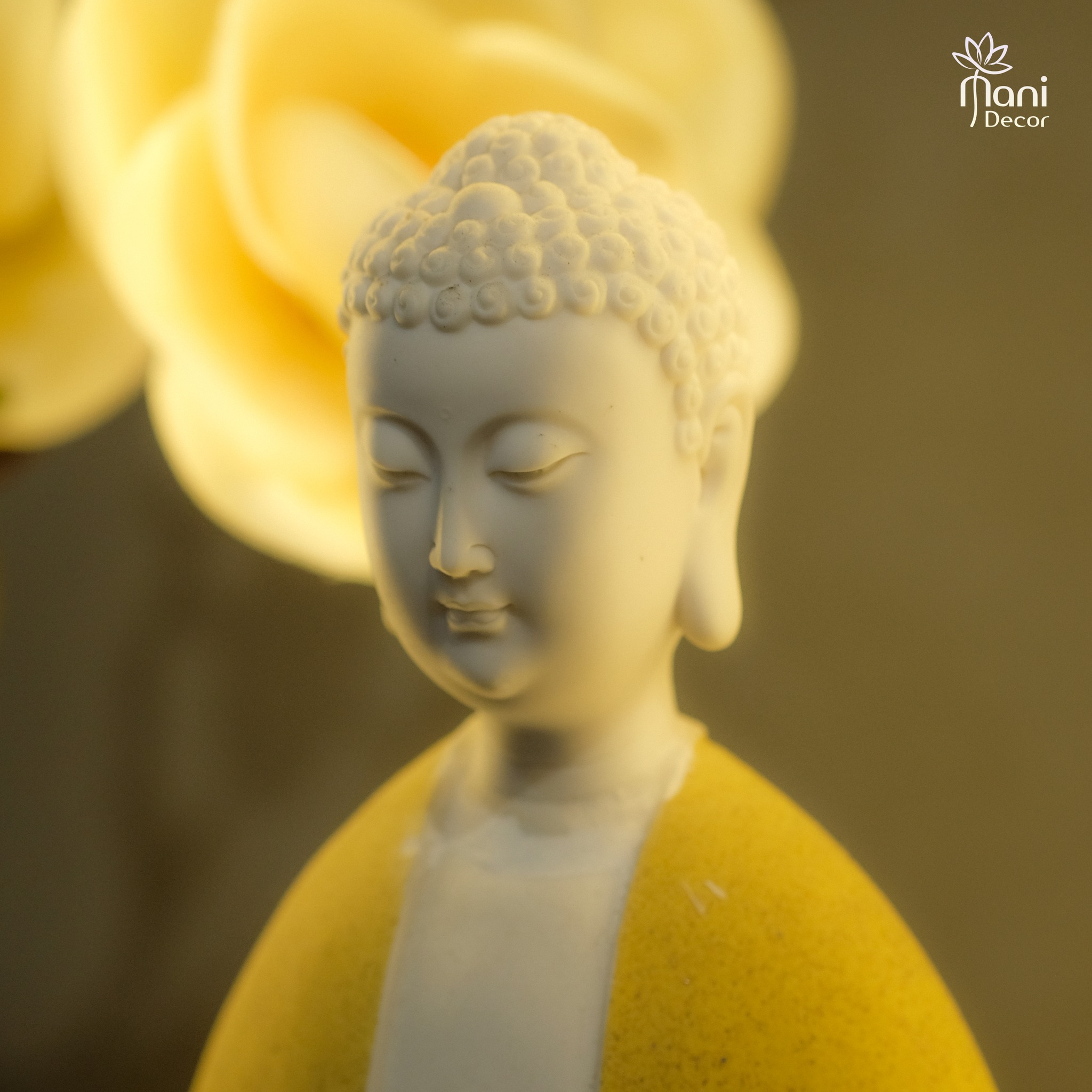 Set Đức Phật A Di Đà Áo Vàng