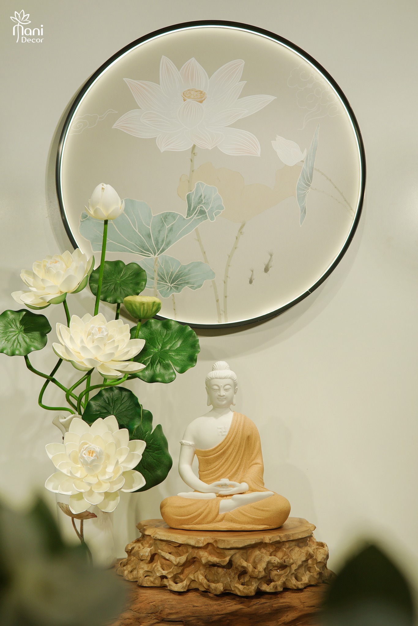 Đức Phật A Di Đà nương tựa