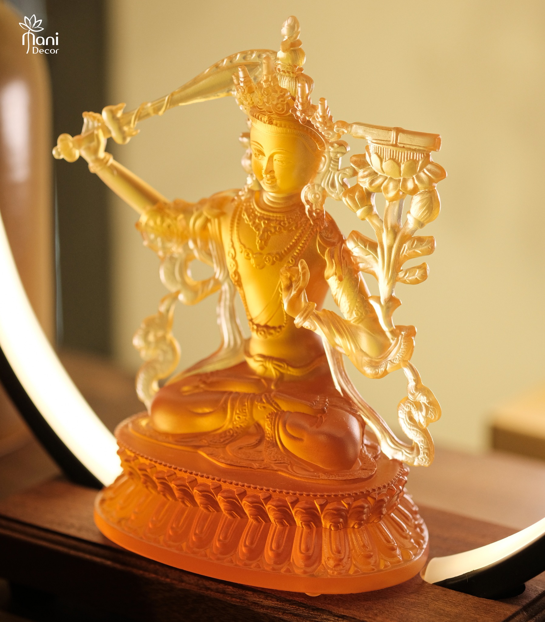 Bồ Tát Văn Thù lưu ly