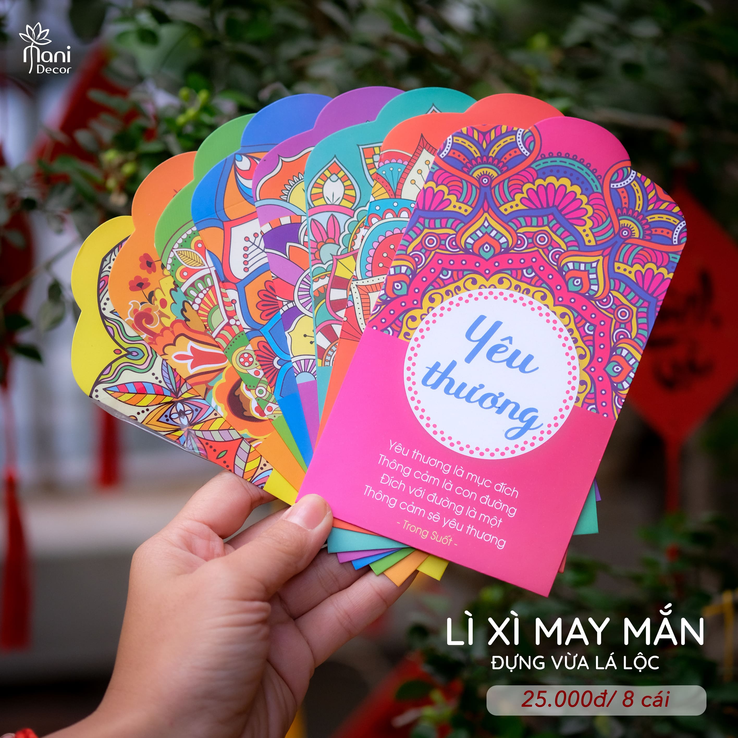 Lì Xì Trong Suốt - Năm Mới Bình An, Trí Tuệ