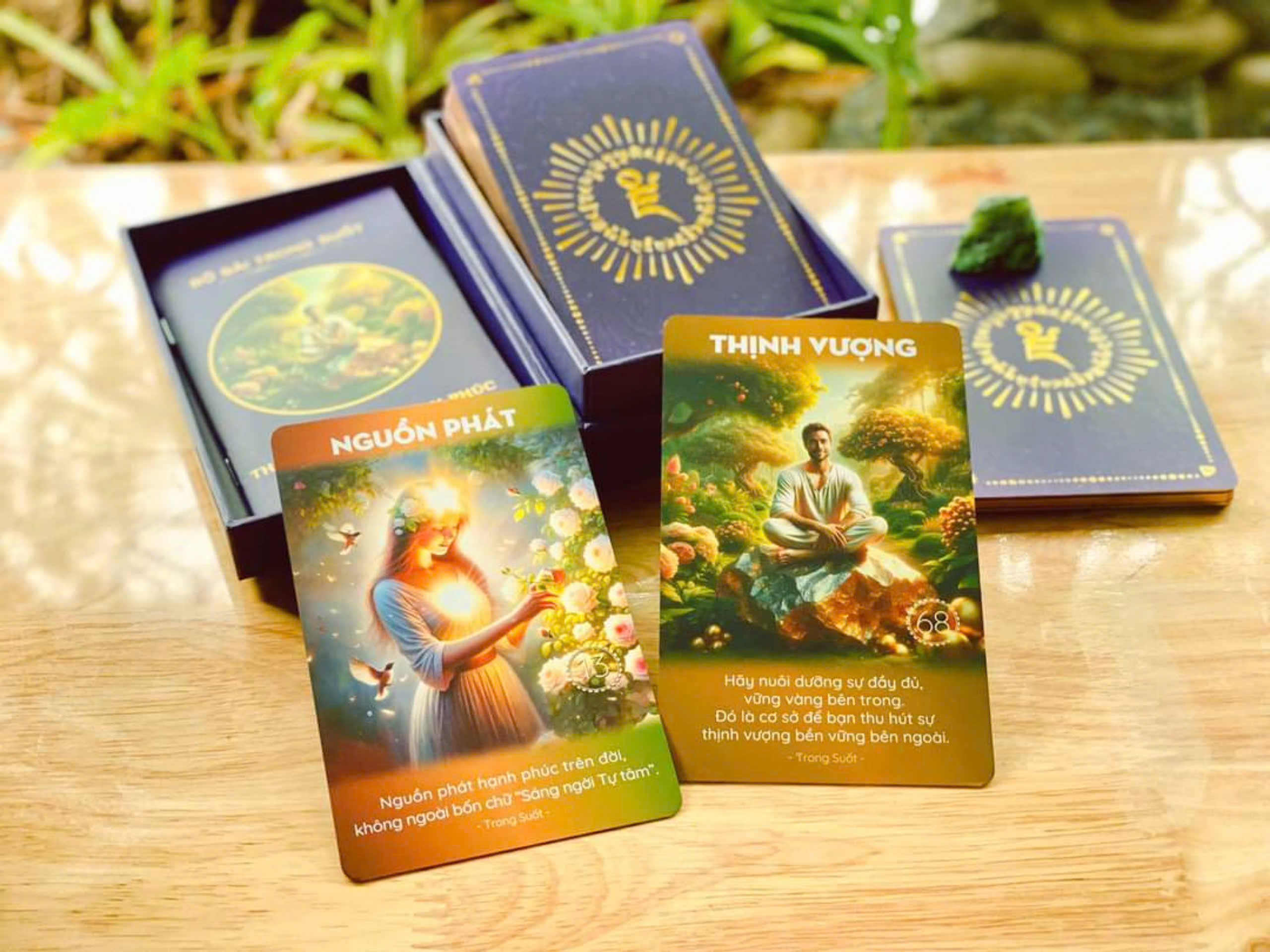 Bộ bài Trong Suốt - Thịnh Vượng và Hạnh Phúc