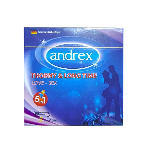 BAO CAO SU ANDREX THORNY & LONG TIME HỘP 3 CÁI