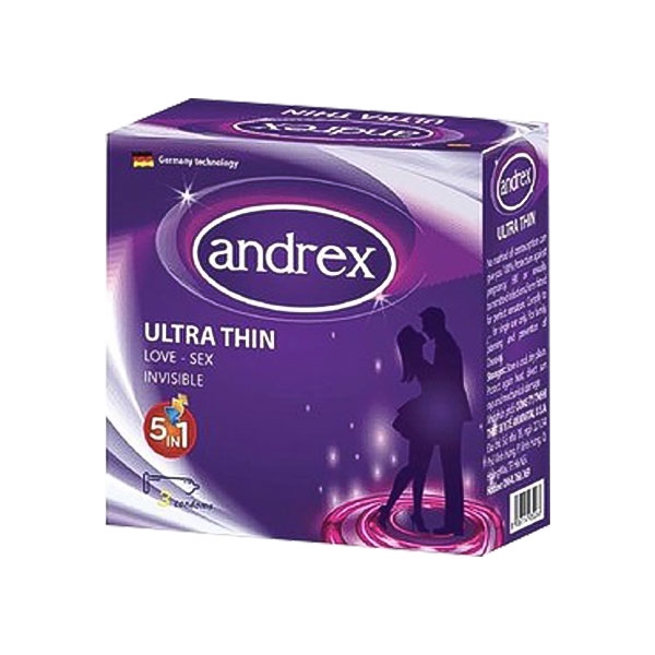 BAO CAO SU ANDREX ULTRA THIN HỘP 3 CÁI