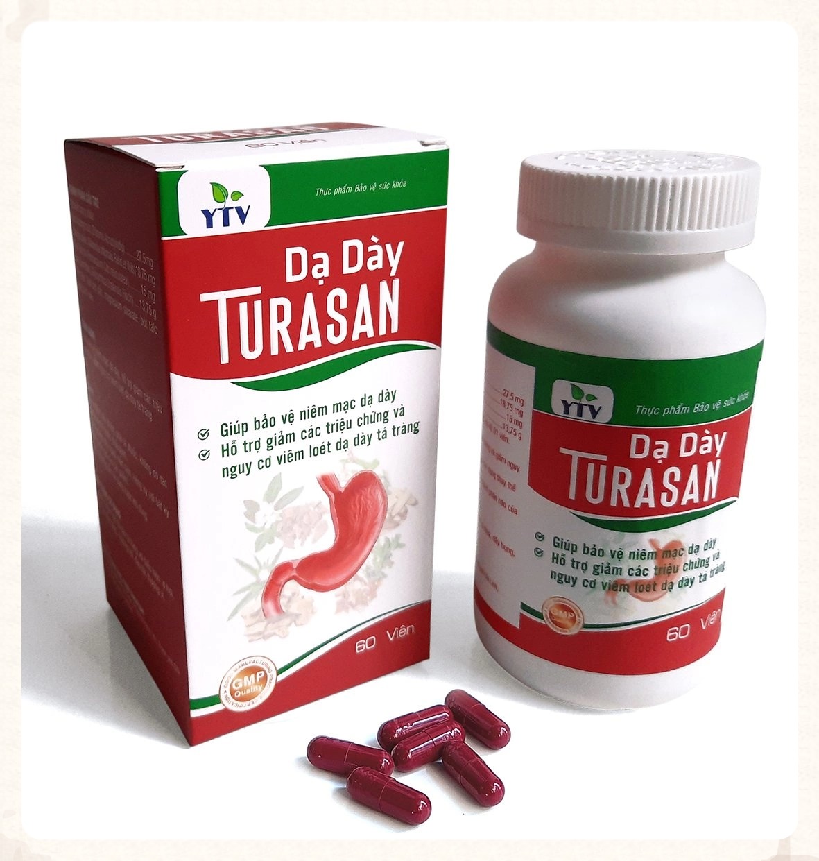 DẠ DÀY TURASAN  CHAI 60 VIÊN