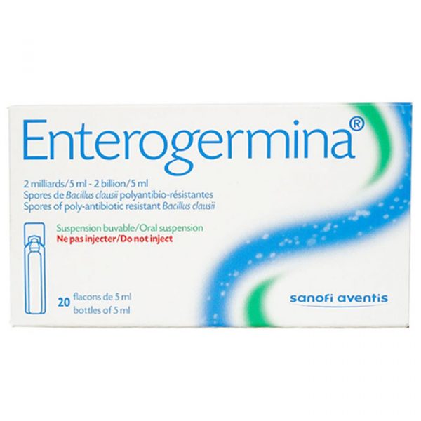 MEN VI SINH ENTEROGERMINA 2 BILLION/5ML H/20 ỐNG - SANOFI