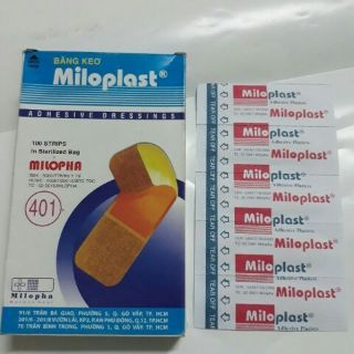 BĂNG CÁ NHÂN MILOPLAST