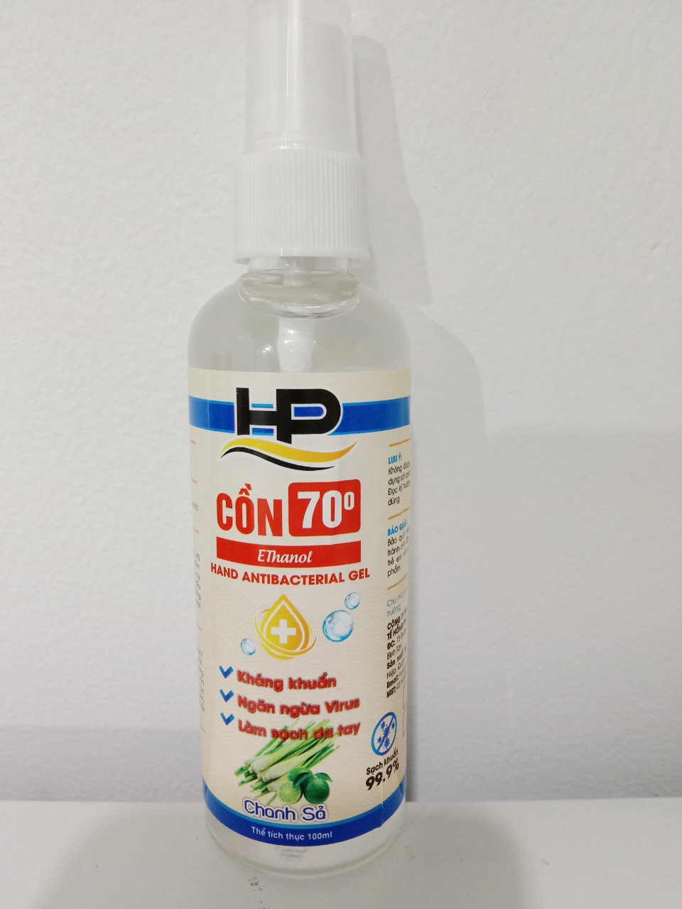 CỒN 70 ĐỘ HP XỊT 100ml