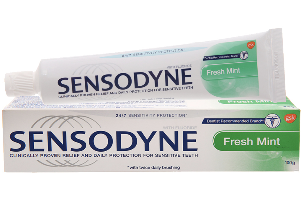 KEM ĐÁNH RĂNG SENSODYNE FRESH MINT TUÝP 100G