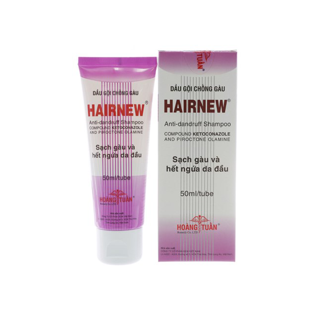 DẦU GỘI CHỐNG GÀU HAIRNEW TUÝP 50ML