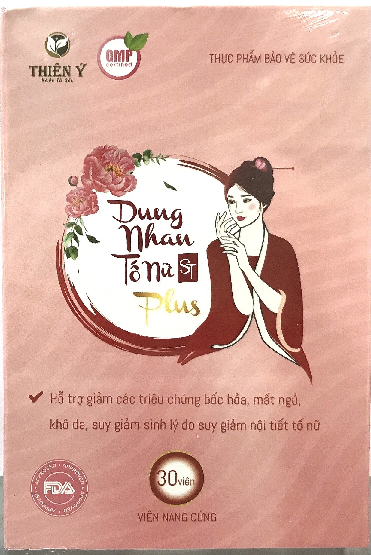 VIÊN UỐNG DUNG NHAN TỐ NỮ ST PLUS HỘP 30 VIÊN - GIÚP CÂN BẰNG NỘI TIẾT TỐ NỮ (THIÊN Ý PHARMA)