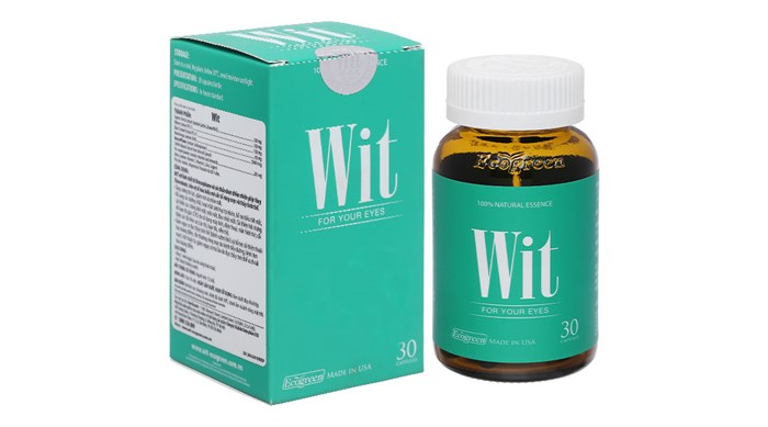 VIÊN UỐNG BỔ MẮT WIT 30 VIÊN