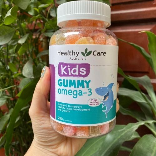 KẸO DẺO HEALTHY CARE KIDS GUMMY OMGA 3 HỘP 250 VIÊN- ÚC