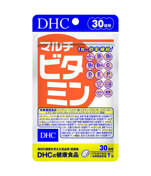 DHC MULTI VITAMINS (NEW) VIÊN UỐNG VITAMIN TỔNG HỢP