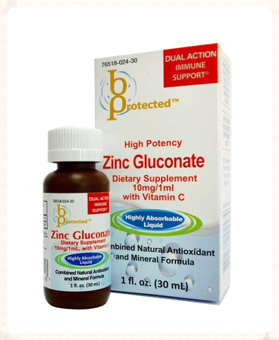 SIRO BỔ SUNG KẼM VÀ VITAMIN C ZINC GLUCONATE 30ML