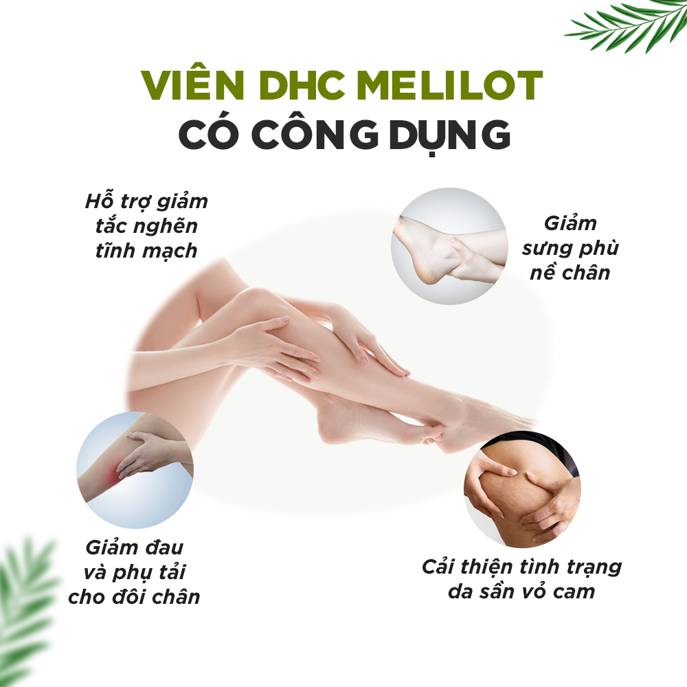 VIÊN UỐNG GIẢM MỠ ĐÙI DHC 20 NGÀY GÓI 40 VIÊN
