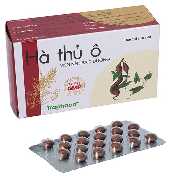 HÀ THỦ Ô ĐỎ (VIÊN NÉN BAO ĐƯỜNG H.100V) (20/2/2028)