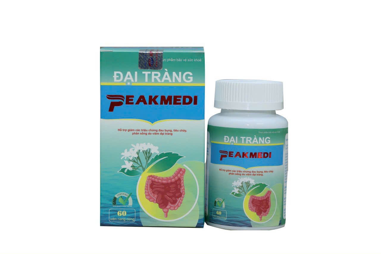 VIÊN ĐẠI TRÀNG PEAKMEDI CHAI 60 VIÊN - DƯỢC PHẨM PEAKMEDI