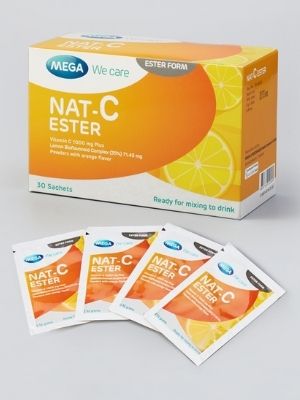 BỔ SUNG VITAMIN C (NAT-C ESTER) HỘP 30 GÓI