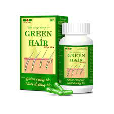 VIÊN UỐNG GIẢM RỤNG TÓC, NUÔI DƯỠNG TÓC GREEN HAIR