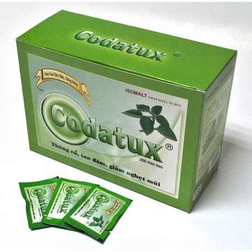 VIÊN NGẬM CODATUX HỖ TRỢ GIẢM HO, ĐAU RÁT HỌNG VỈ 2 VIÊN NGẬM