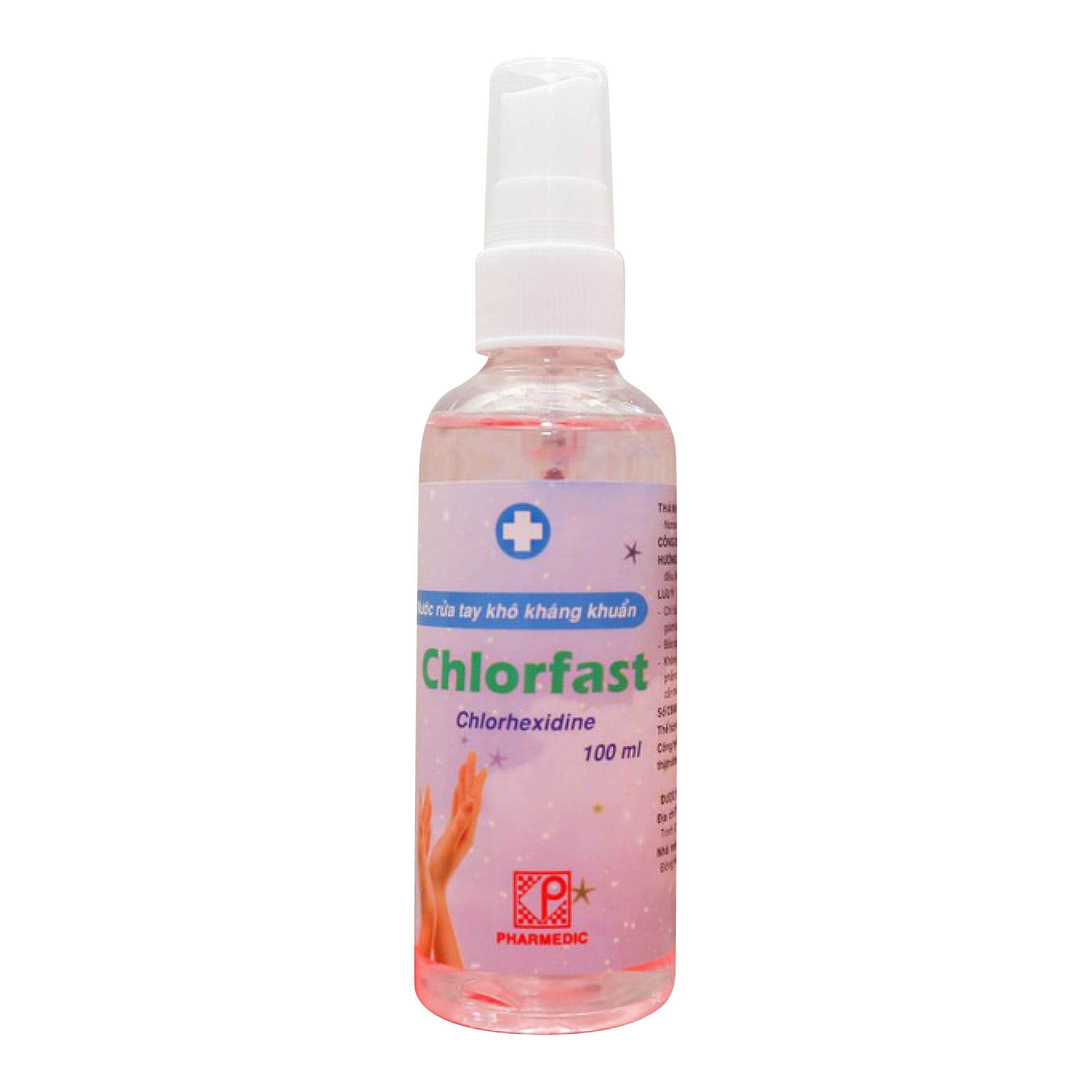 CHLORFAST - NƯỚC RỬA TAY KHÔ 100ML