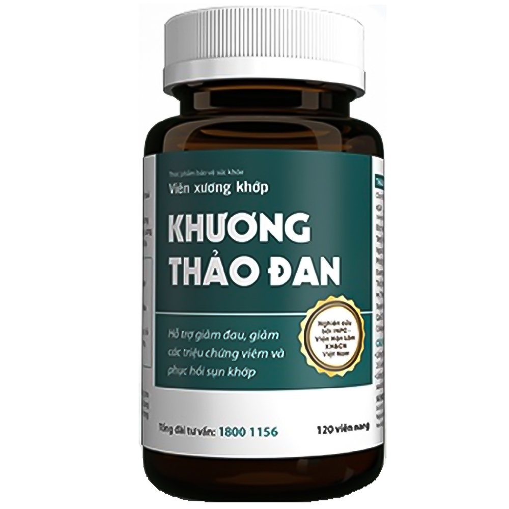 VIÊN UỐNG HỖ TRỢ XƯƠNG KHỚP KHƯƠNG THẢO ĐAN HỘP 120 VIÊN