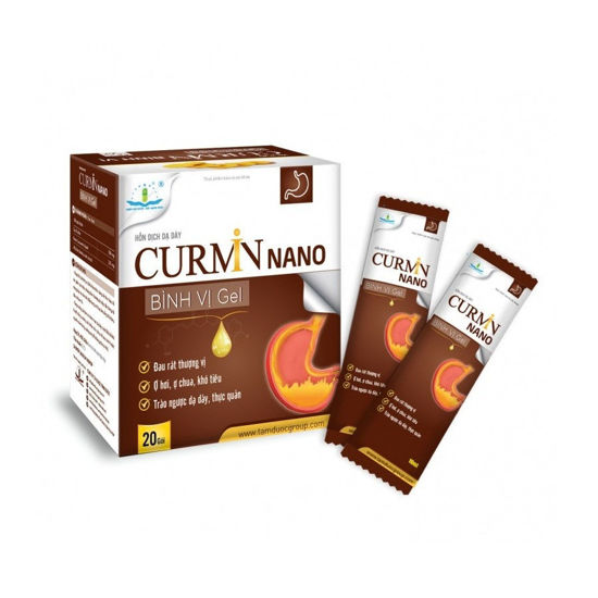 HỖN DỊCH DẠ DÀY CURMIN NANO BÌNH VỊ GEL H/20 GÓI-VIRA HEALTHY