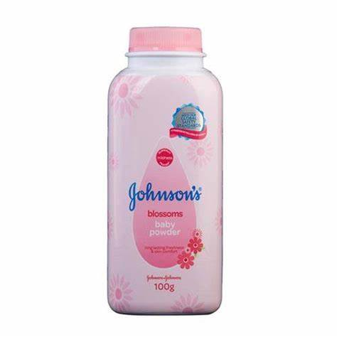 PHẤN HỒNG JOHNSONS BLOSSOMS BABY POWDER 100G