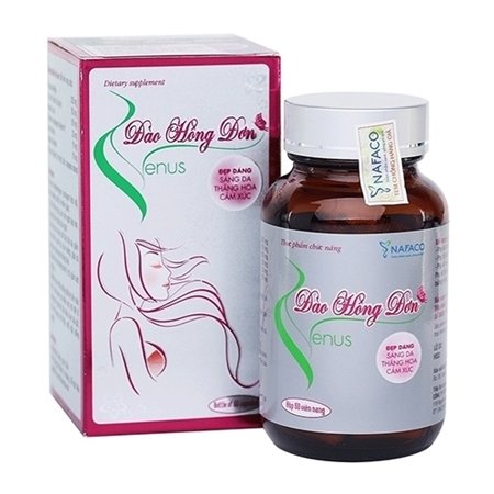 VIÊN UỐNG HỖ TRỢ TĂNG VÒNG 1, NỞ NGỰC ĐÀO HỒNG ĐƠN VENUS 30 VIÊN