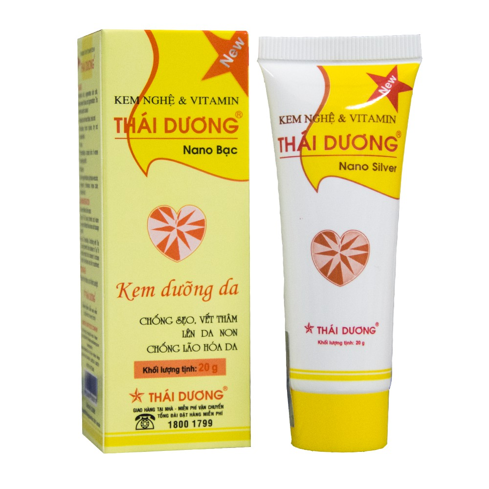 KEM NGHỆ & VITAMIN THÁI DƯƠNG TUÝP 20G
