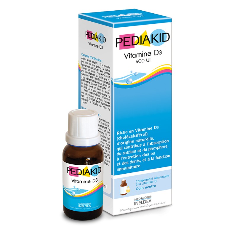 PEDIAKID VITAMIN D3 400UI