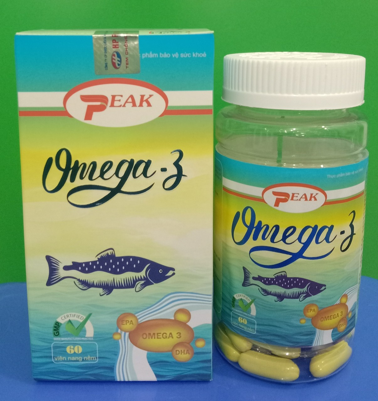 VIÊN UỐNG BỔ NÃO PEAK OMEGA-3 (H.60V)