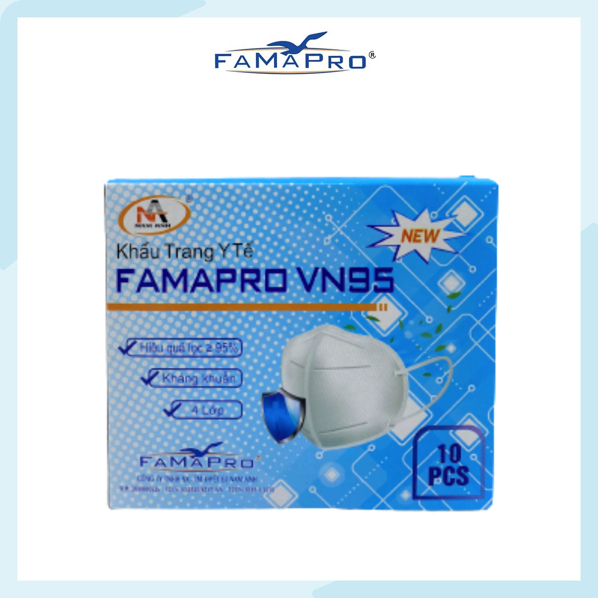 KHẨU TRANG Y TẾ FAMAPRO VN95
