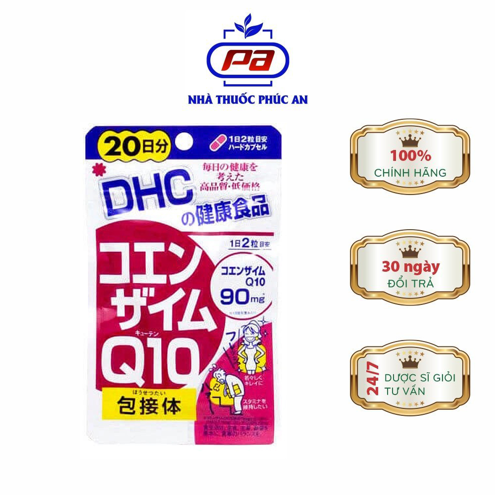 VIÊN UỐNG COENZYM-Q10 DHC 20 NGÀY GÓI 40 VIÊN