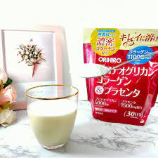 BỘT COLLAGEN PROTEOGLYCAN 11000MG NHAU THAI HEO 11000MG ORIHIRO 180GR