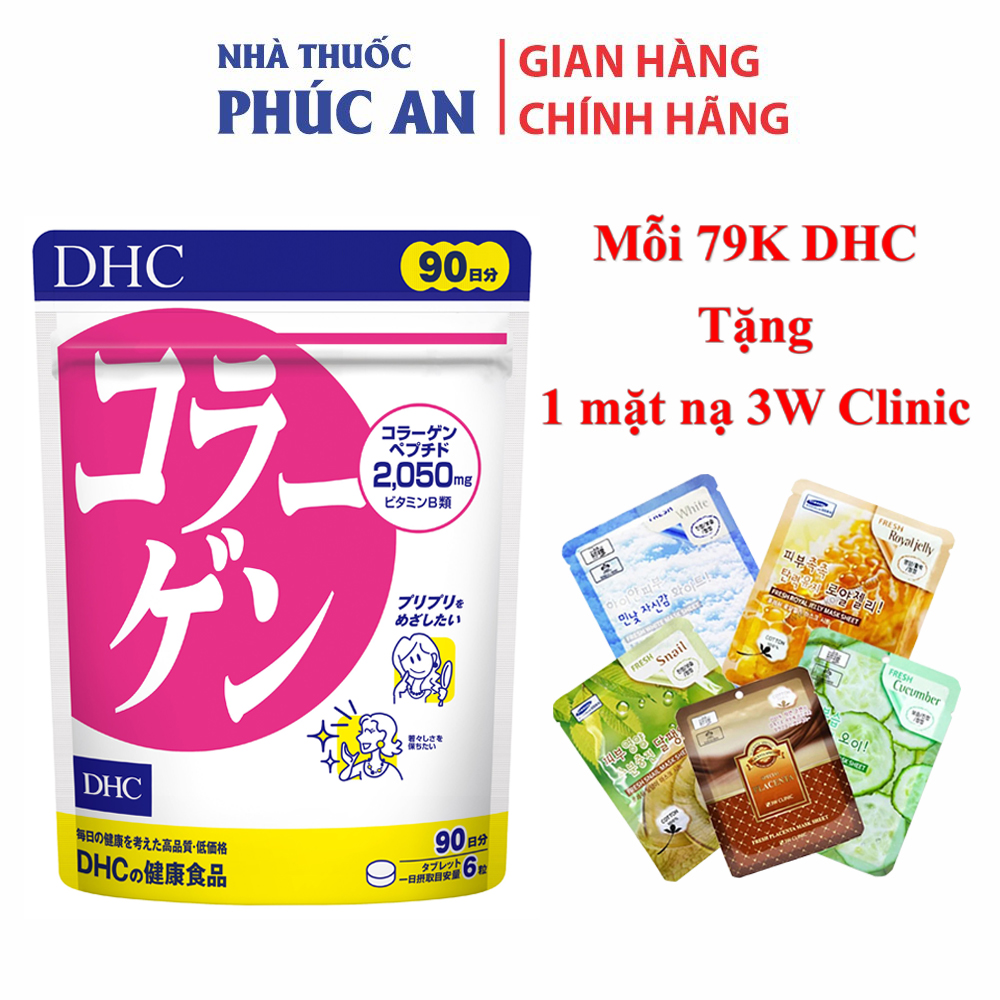 [HSD 30/06/2025]  DHC COLLAGEN (NEW) 90 NGAY - BỔ SUNG COLLAGEN CHO DA