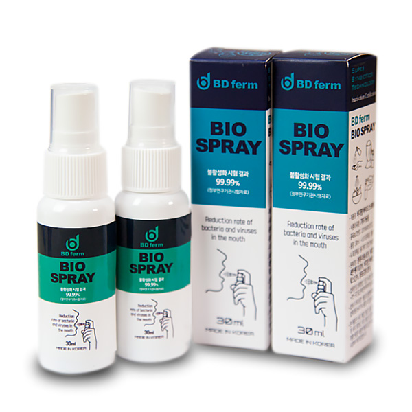 XỊT HỌNG SINH HỌC BD FERM BIO SPRAY CHAI 30ML
