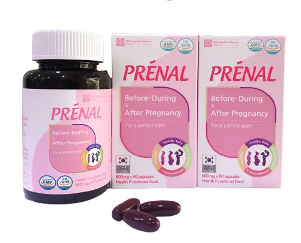 VIÊN UỐNG BỔ SUNG VITAMIN CHO PNMT PRE'NAL