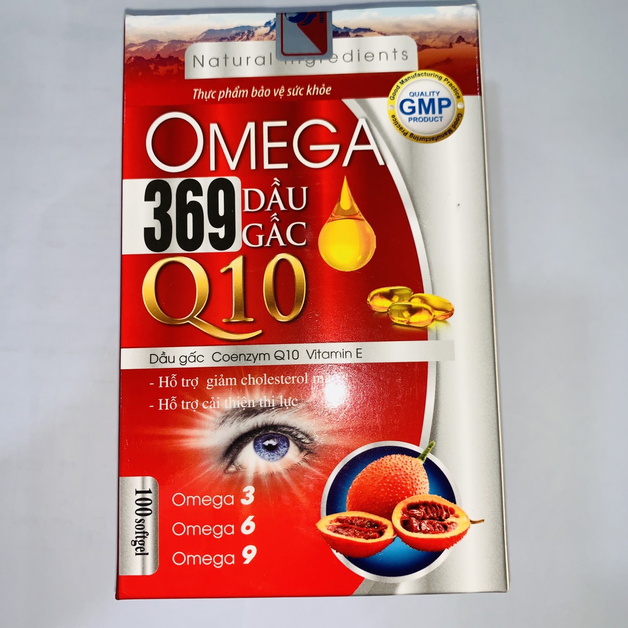 VIÊN UỐNG GIÚP SÁNG MẮT, NÃO KHỎE, HỖ TRỢ SỨC KHỎE TIM MẠCH (OMEGA 369 DẦU GẤC Q10)