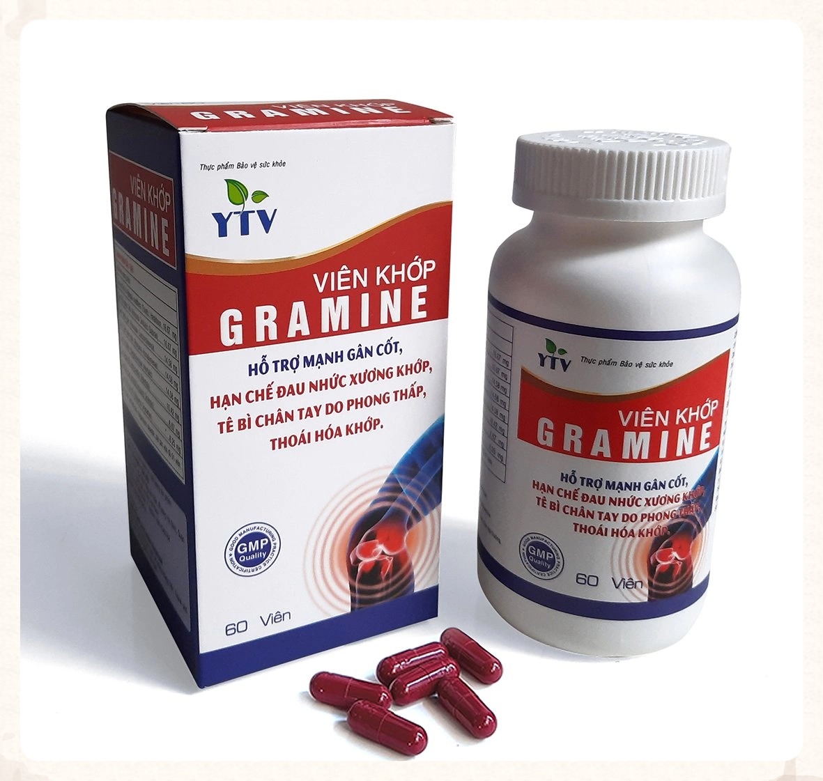 VIÊN KHỚP GRAMINE - NEW HỘP 60 VIÊN