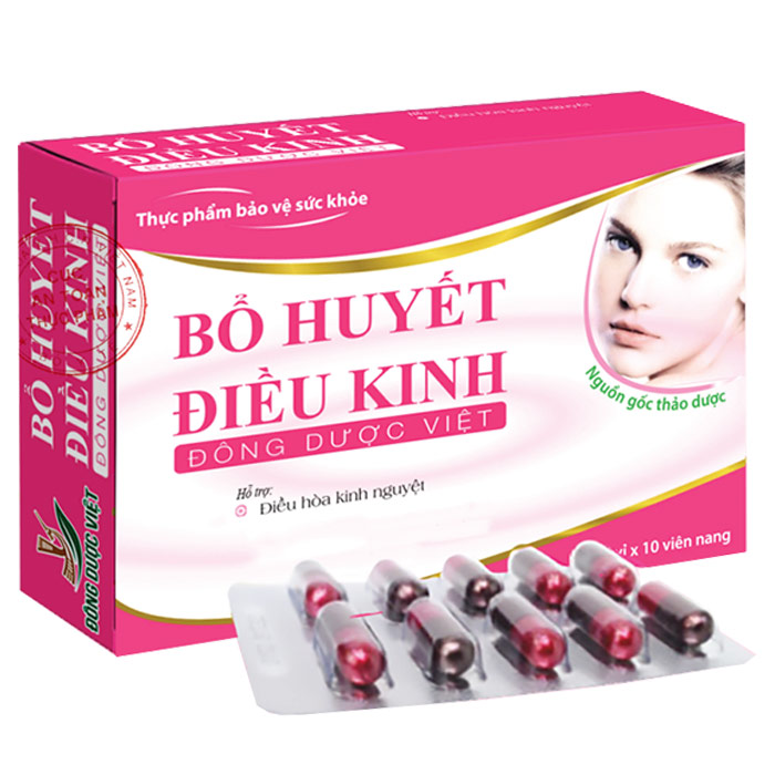 BỔ HUYẾT ĐIỀU KINH (ĐÔNG DƯỢC VIỆT)