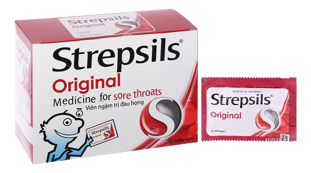 STREPSIL ORIGINAL (ĐỎ)- GOI/2V