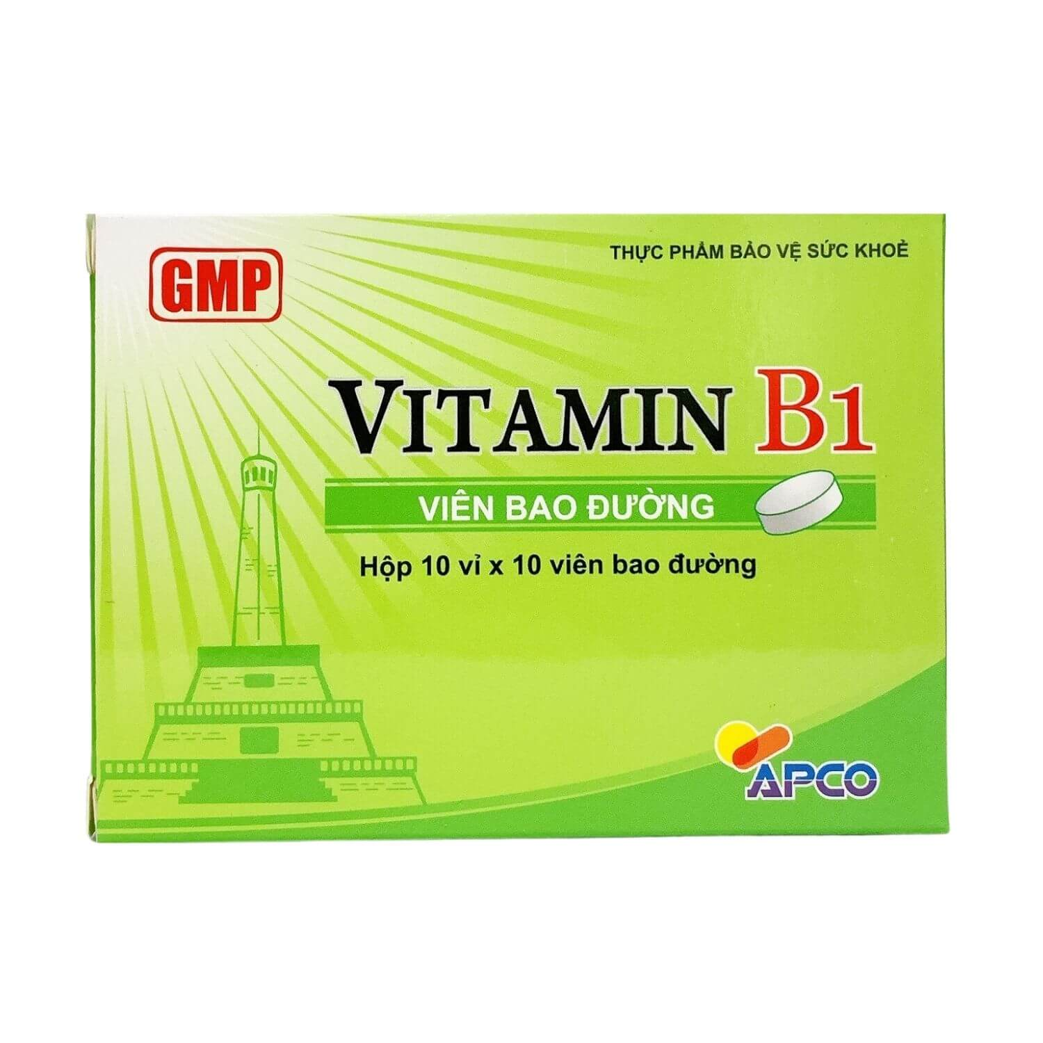 BỔ SUNG VITAMIN B1 2.5MG (Thiamine nitrate 2.5mg) H/100V- CTY ASIAPHARMACY