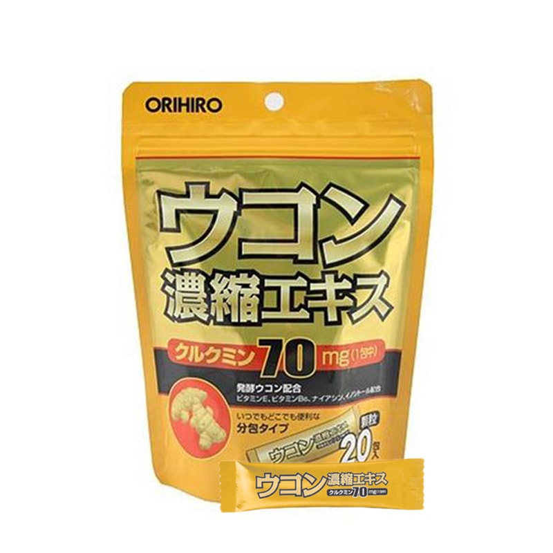 THỰC PHẨM BỔ SUNG TINH BỘT NGHỆ GIẢI RƯỢU (TÚI 20 GÓI)