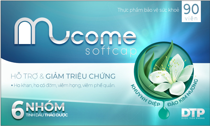 HỖ TRỢ GIẢM HO MUCOME Softcap (H/90V)
