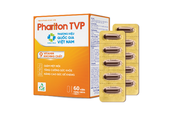 BỔ SUNG VITAMIN VÀ KHOÁNG CHẤT (PHARITON TVP HỘP 60 VIÊN)