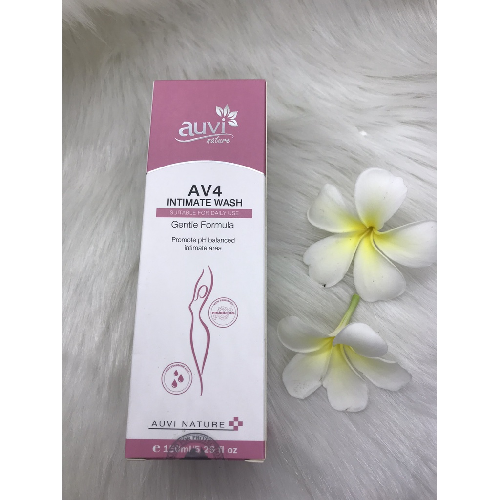 DUNG DỊCH VỆ SINH AV4 INTIMATE WASH (CHAI 150ML)