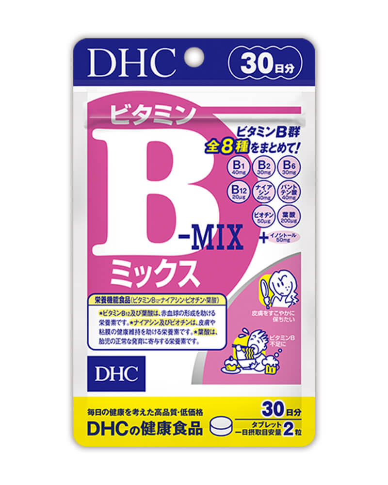 VIÊN UỐNG DHC VITAMIN B MIX (GÓI 60 VIÊN- 30 NGÀY)