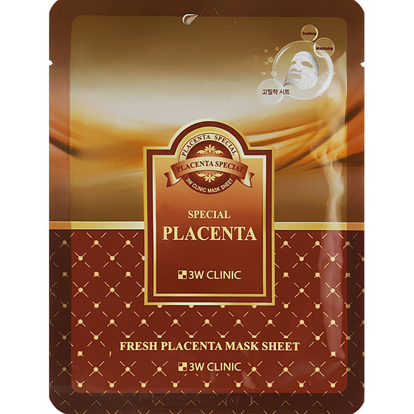 MẶT NẠ 3W CLINIC NHAU THAI CỪU (HÀN QUỐC)-DƯỠNG ẨM, CHỐNG LÃO HÓA, SÁNG DA