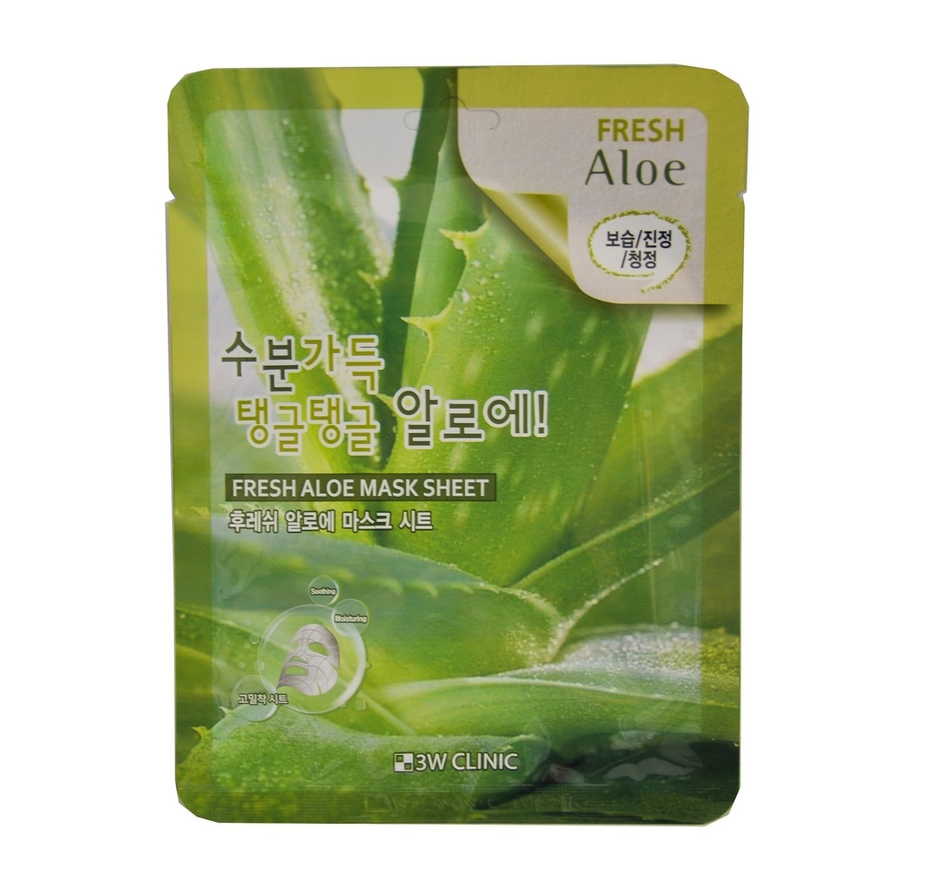 MẶT NẠ 3W CLINIC LÔ HỘI (HÀN QUỐC)-DƯỠNG ẨM, DỊU DA, GIẢM MỤN